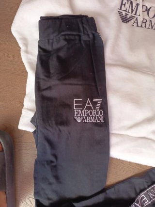 Conjunto Emporio Armani Mujer Blanco y Negro