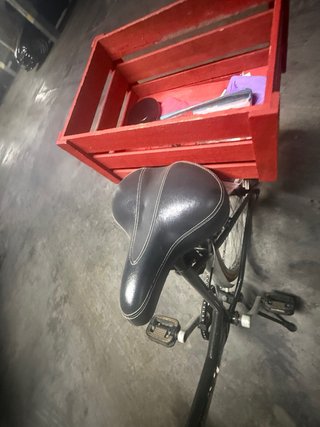 Bicicleta de paseo 26 pulgadas con dos cestas