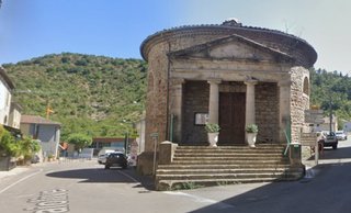 Postal Francia 1917 - Les Vans (Ardèche)