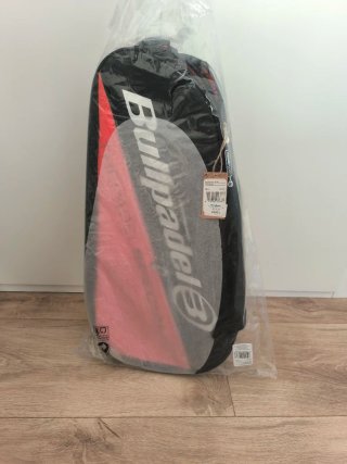 Borsa Bullpadel nera e arancione per 2 racchette