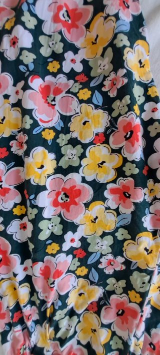Pantalón niña estampado floral