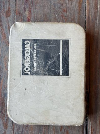 Piedra litográfica antigua