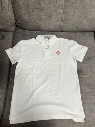 Polo Casa Blanca Blanco Talla XS