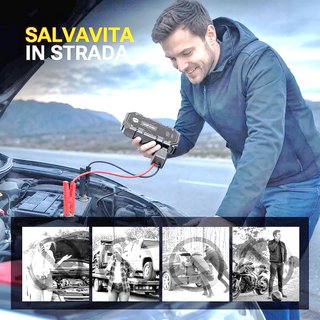 Avviatore Emergenza Portatile 12V NexCyber auto