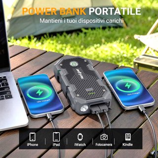 Avviatore Emergenza Portatile 12V NexCyber auto