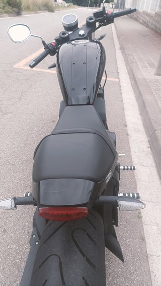 Moto Leonart Pilder 125 Custom Negra