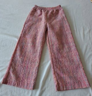 Conjunto niña top y pantalón rosa