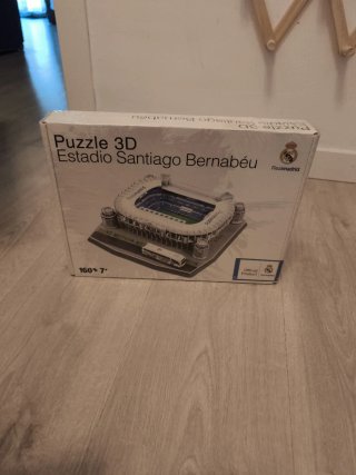 Puzzle 3D Estadio Santiago Bernabéu