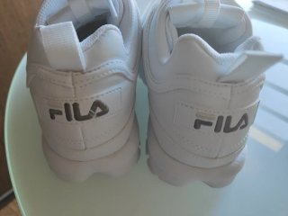 Zapatillas Fila Disruptor Blancas Niña