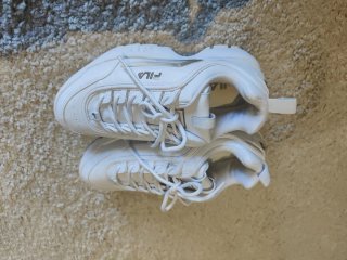 Zapatillas Fila Disruptor Blancas Niña