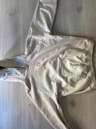 Sudadera Beige con Logo