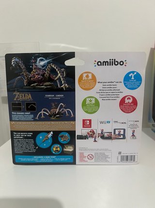 Amiibo Guardián Zelda Nintendo
