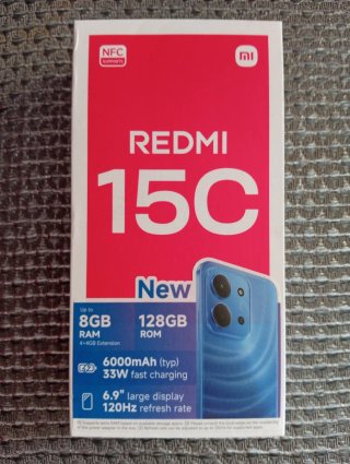 Xiaomi Redmi 15C 8GB RAM 128GB Azul