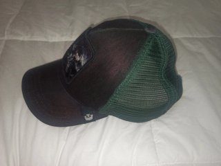 Gorra Goorin Bros Negra con Búfalo y otra d regalo