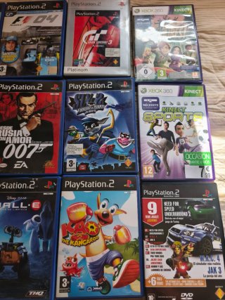 Lote Juegos PS2, Wii, Xbox 360