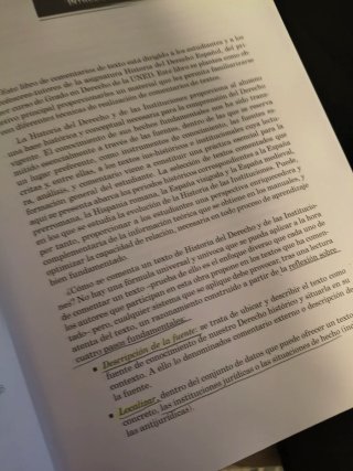 Comentarios de texto de historia del derecho