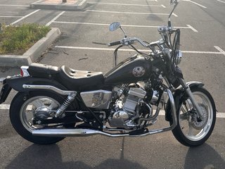 Moto Regal Raptor CSR 250 Twin Negra