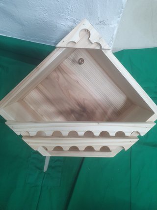 Caja Nido Palomas Cedro DoubleFill