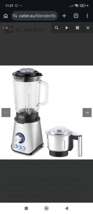 Licuadora Batidora Catler TB 820