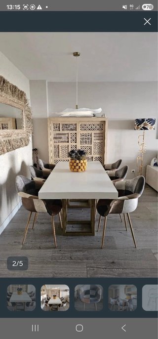 Sillas de comedor patchwork