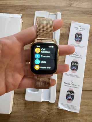 Smartwatch Popglory P66 Rosa / Oro Rosa