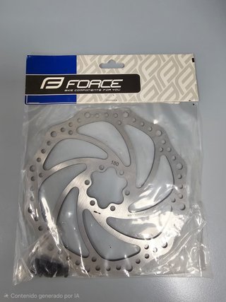 Disco Freno Bici Force 180mm 6T