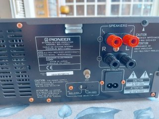 Amplificador Pioneer Negro/Gris