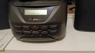 Mini CD Radio ELBE con Mando
