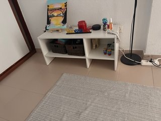 Mueble TV Ikea BAGGEGO Blanco
