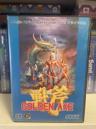 Golden Axe Mega Drive Giapponese