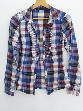 Camisa cuadros Zara