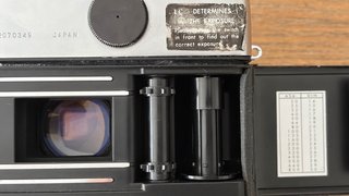 Yashica 1C Lynx 14e, Revisada por servicio técnico