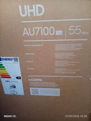 TV Samsung UHD 55 AU7100