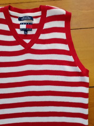 Jersey sin mangas Tommy Hilfiger rayas M