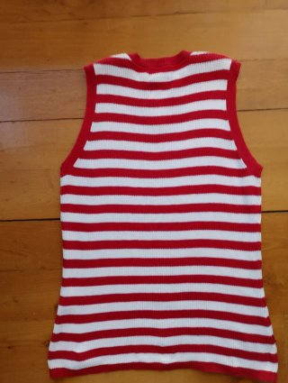 Jersey sin mangas Tommy Hilfiger rayas M