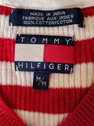 Jersey sin mangas Tommy Hilfiger rayas M