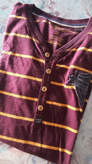 Camiseta Esprit Rayas Manga Larga Talla M