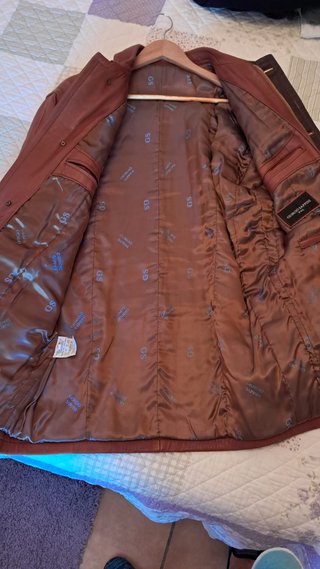 Chaquetón Piel Giorgio Sarto Caballero Talla 48