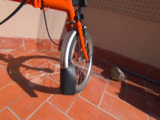 Bicicleta Brompton M2L Naranja