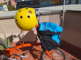 Bicicleta Brompton M2L Naranja