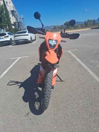 KTM 125 Enduro R Naranja/Blanca