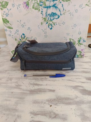 Neceser Ertha Azul Pequeño