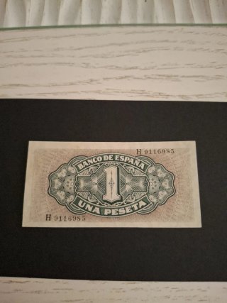 Billete 1 Peseta Banco de España 1940