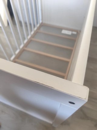 Cuna Ikea blanca