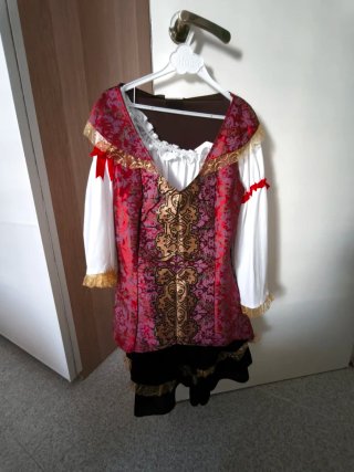 Disfraz Pirata Mujer Atosa Talla M/L
