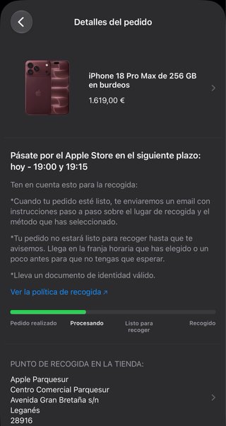 iPhone 18 Pro Max 256gb