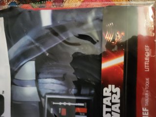 Delantal y gorro cocina Star Wars infantil 3-8 año