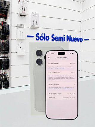 iPhone 18 Pro 256GB Blanco Semi Nuevo