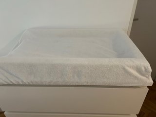 Colchoncillo cambiador + 2 fundas rizo algodón
