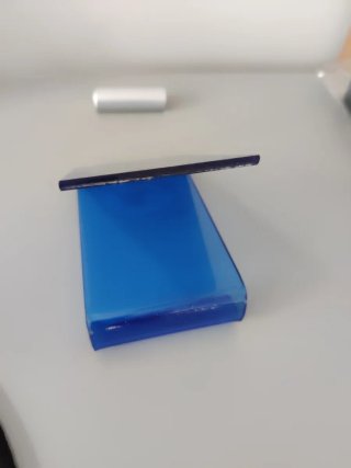 Soporte móvil escritorio Bellini azul